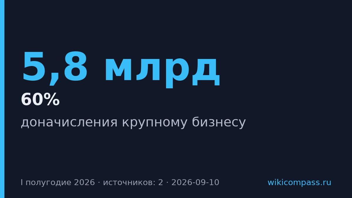 ФНС удвоила проверки крупного бизнеса и втрое увеличила доначисления