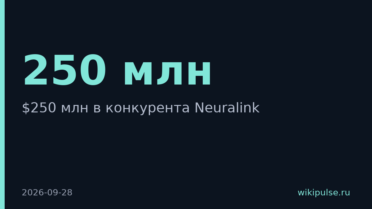 Precision Neuroscience привлекла $250 млн на чипы для мозга